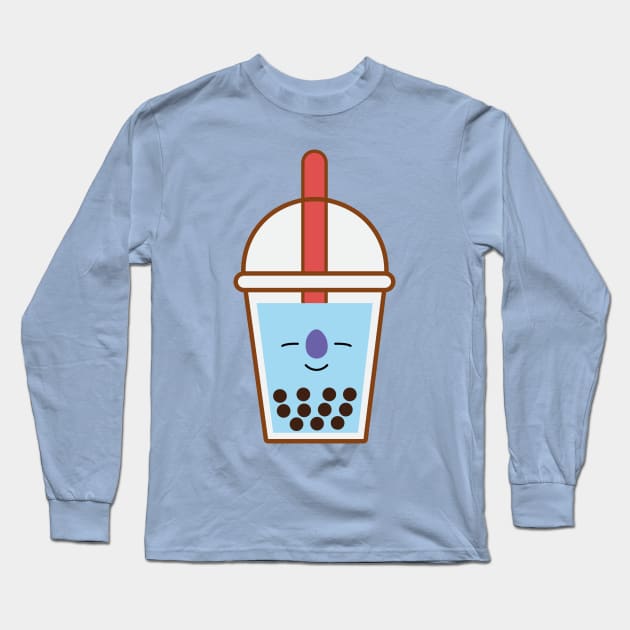kooya bubble tea Long Sleeve T-Shirt by dixieulquiorra